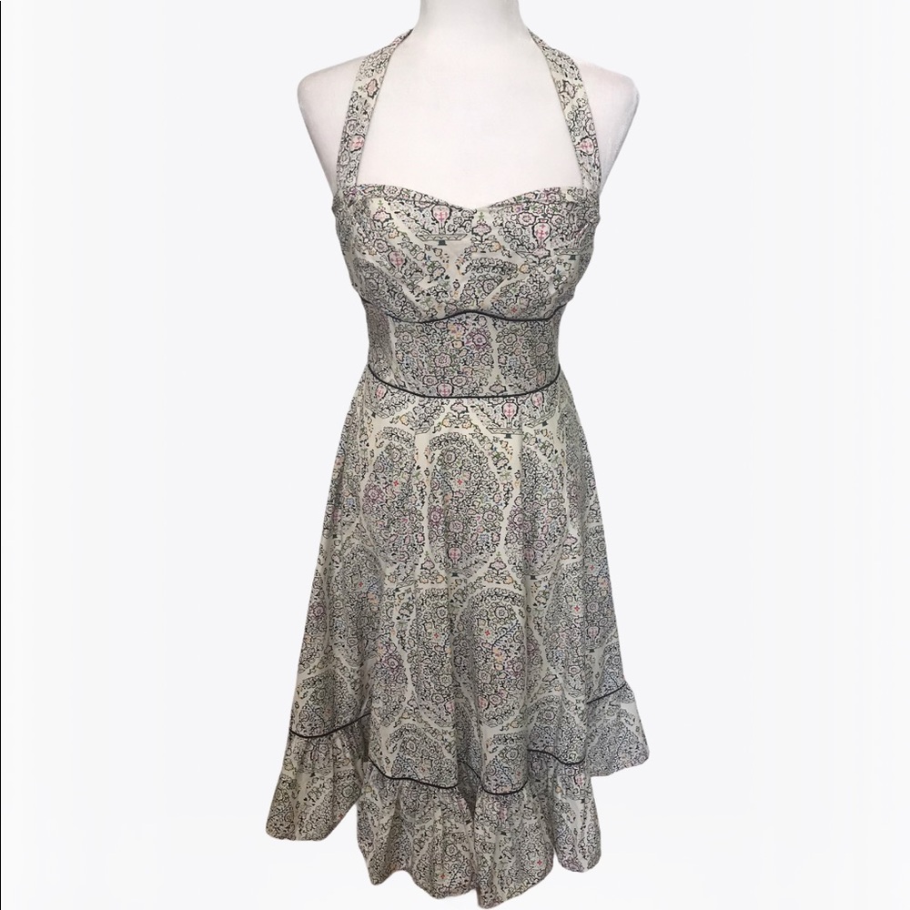 Anthropologie Girls From Savoy Midi Dress - 2/4 - Picture 16 of 17
